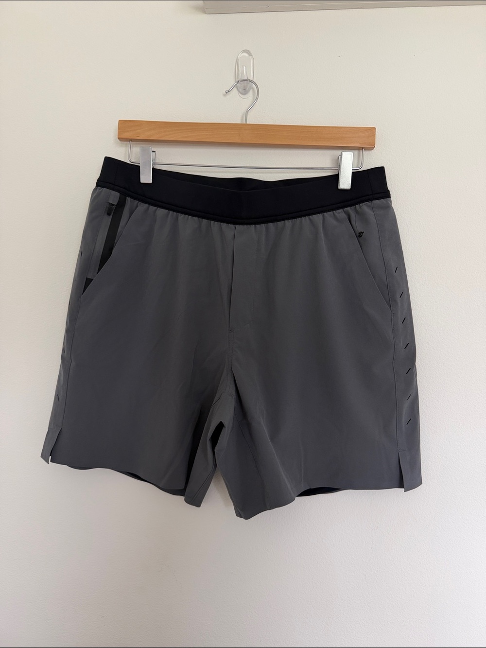 Ten Thousand Charcoal Grey Performance Shorts with Liner